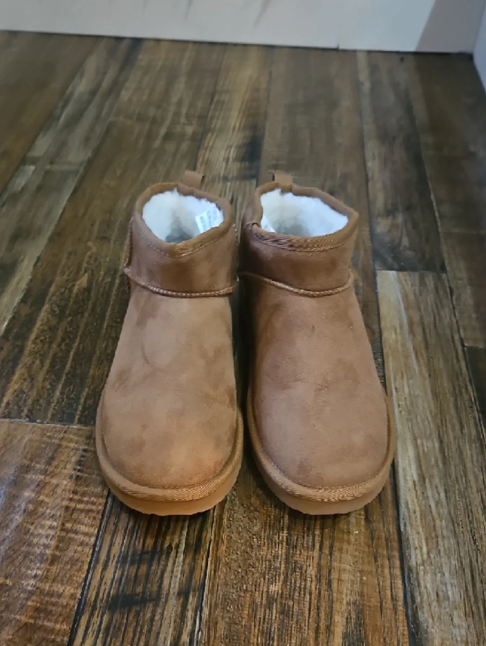 Sperry Chestnut‎ Suede Faux-Fur Lined Ankle Boots